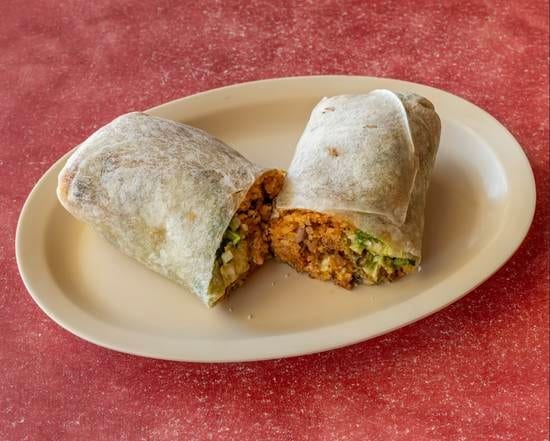 Super Salmon Burrito.